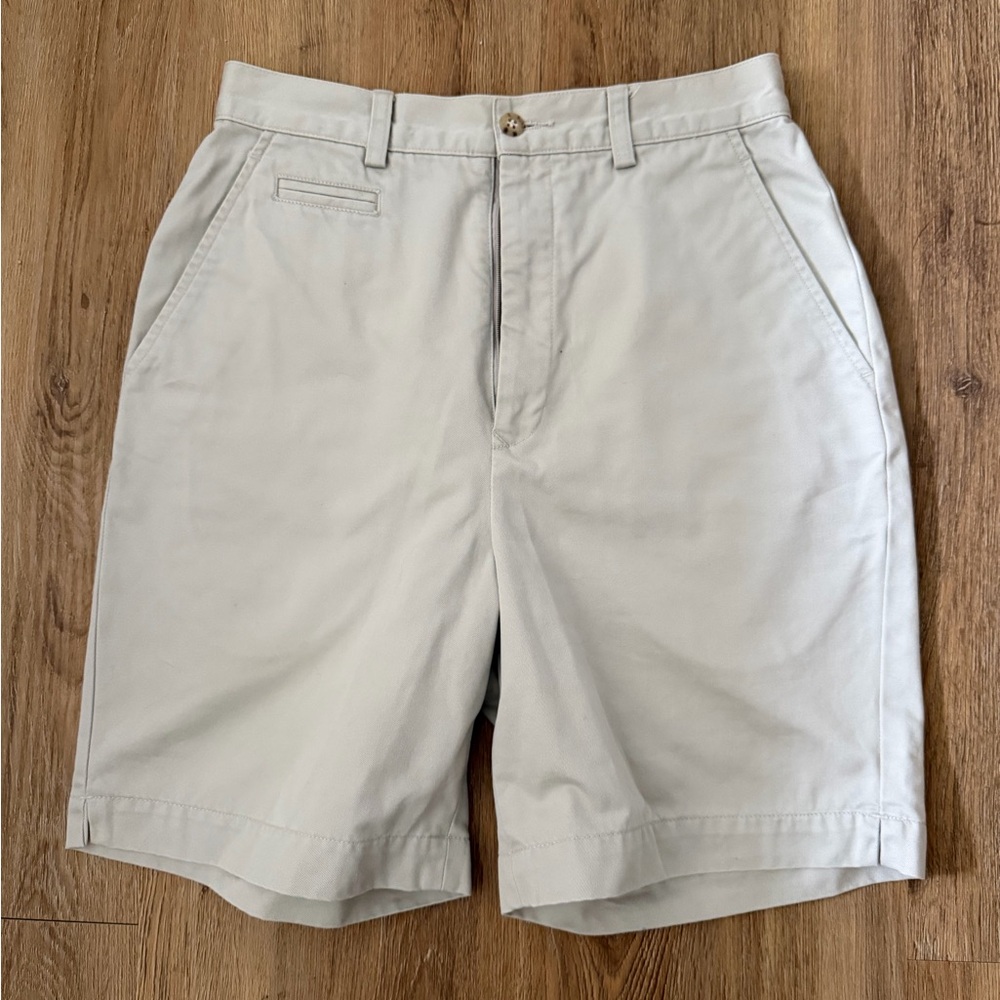 Banana Republic Women’s High Rise Bermuda Shorts Cotton Tailored